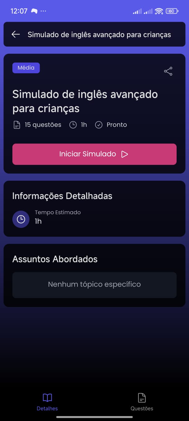 App Interface - Questions